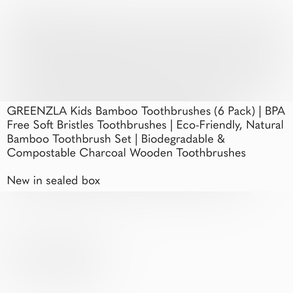 Greenzla 2 Packs Of Six Bamboo Toothbrushes - Picture 5 of 5